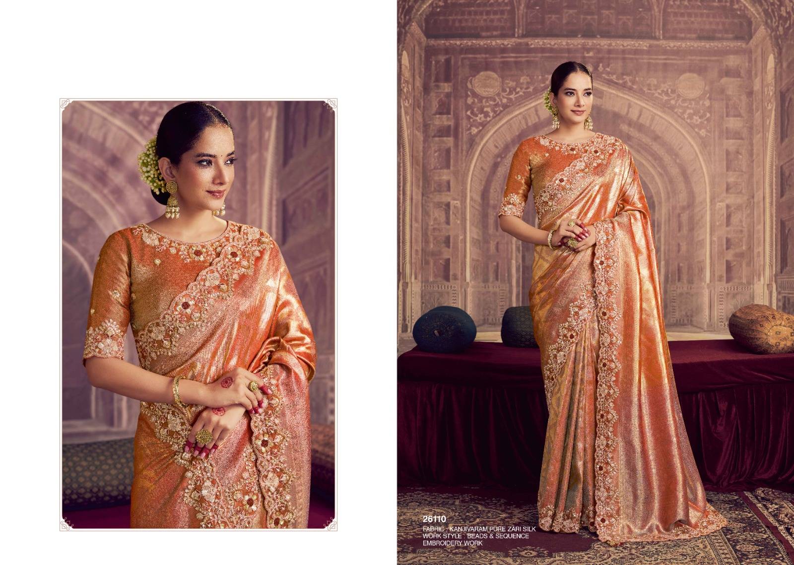 Mahotsav Mohmanthan 26100 Saree wholesale market
